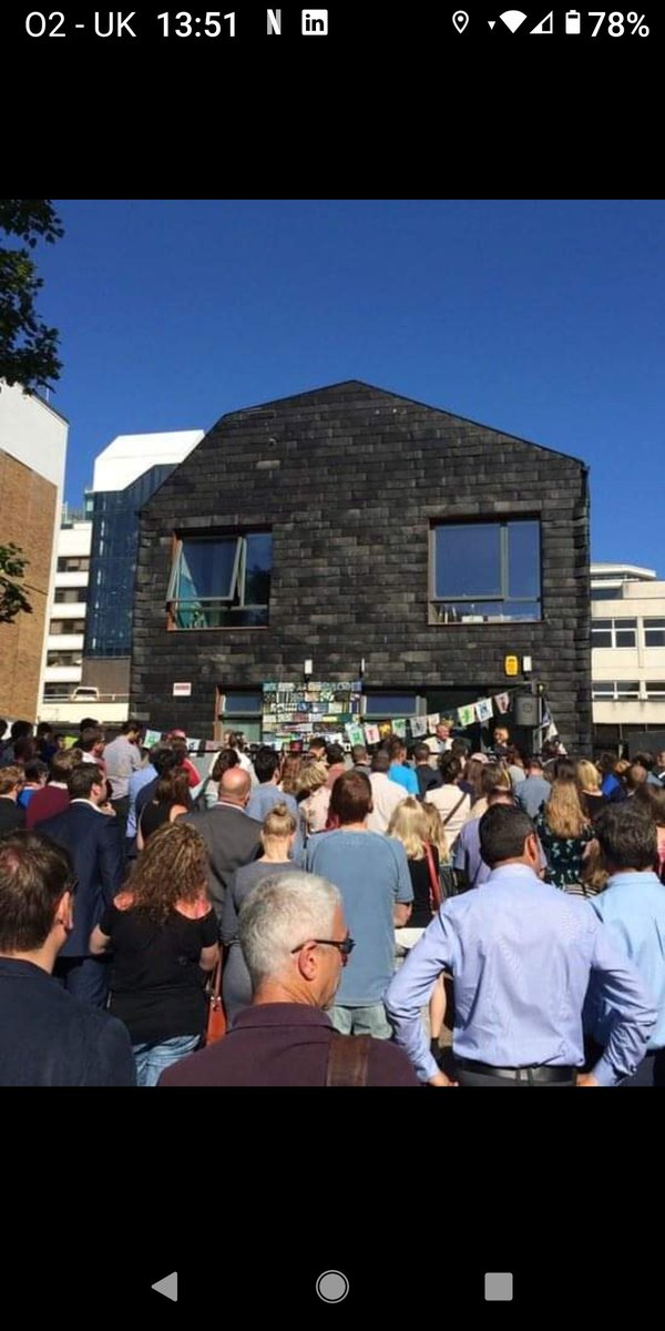 bbrown_studio's tweet photo. In this day in 2014 @uniofbrighton  @CityReuseDepot @thisisfreegle @BrightonHoveCC Brighton Metropolitan College @mearsgroup and 400 others attended the opening of the World's first permanent public building made from 90% material others threw away, ie. @WasteHouse https://t.co/oVOeb599YX