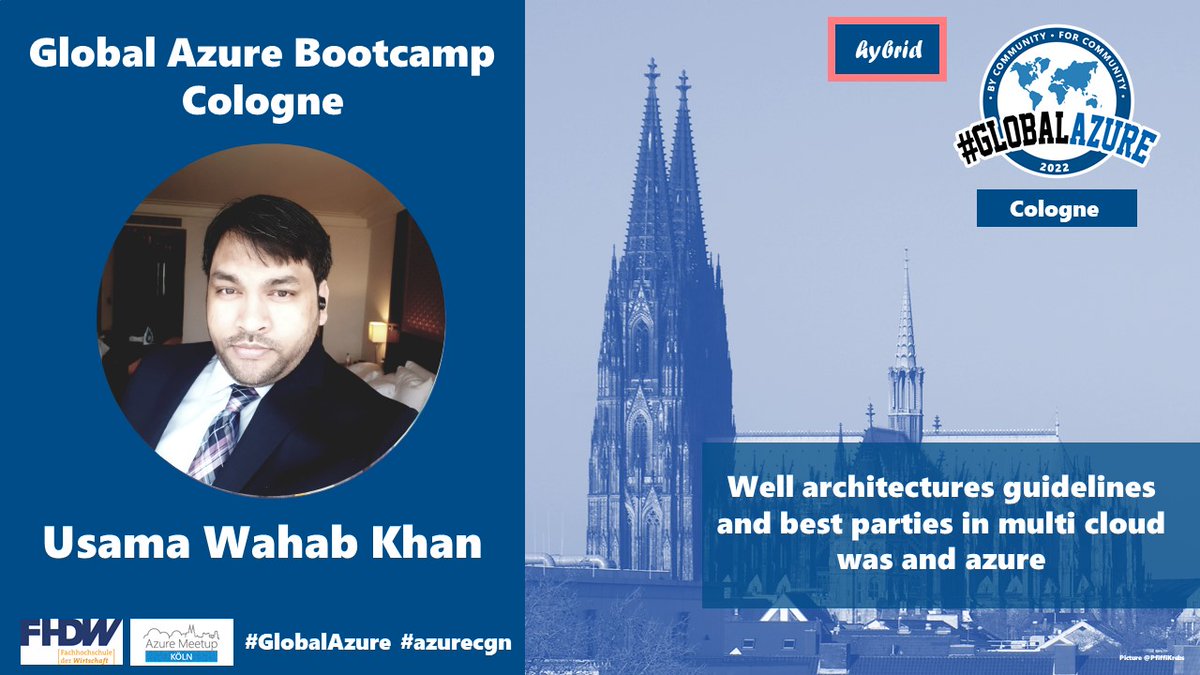azurecgn's tweet photo. Die letzten Sessions des Tages starten beim #GlobalAzure Bootcamp Cologne #azurecgn
@ti_stock
@Thomas_Live & @GregorReimling
@usamawahabkhan
https://t.co/ZTD8vT2v68 https://t.co/uXN2NxqsgV