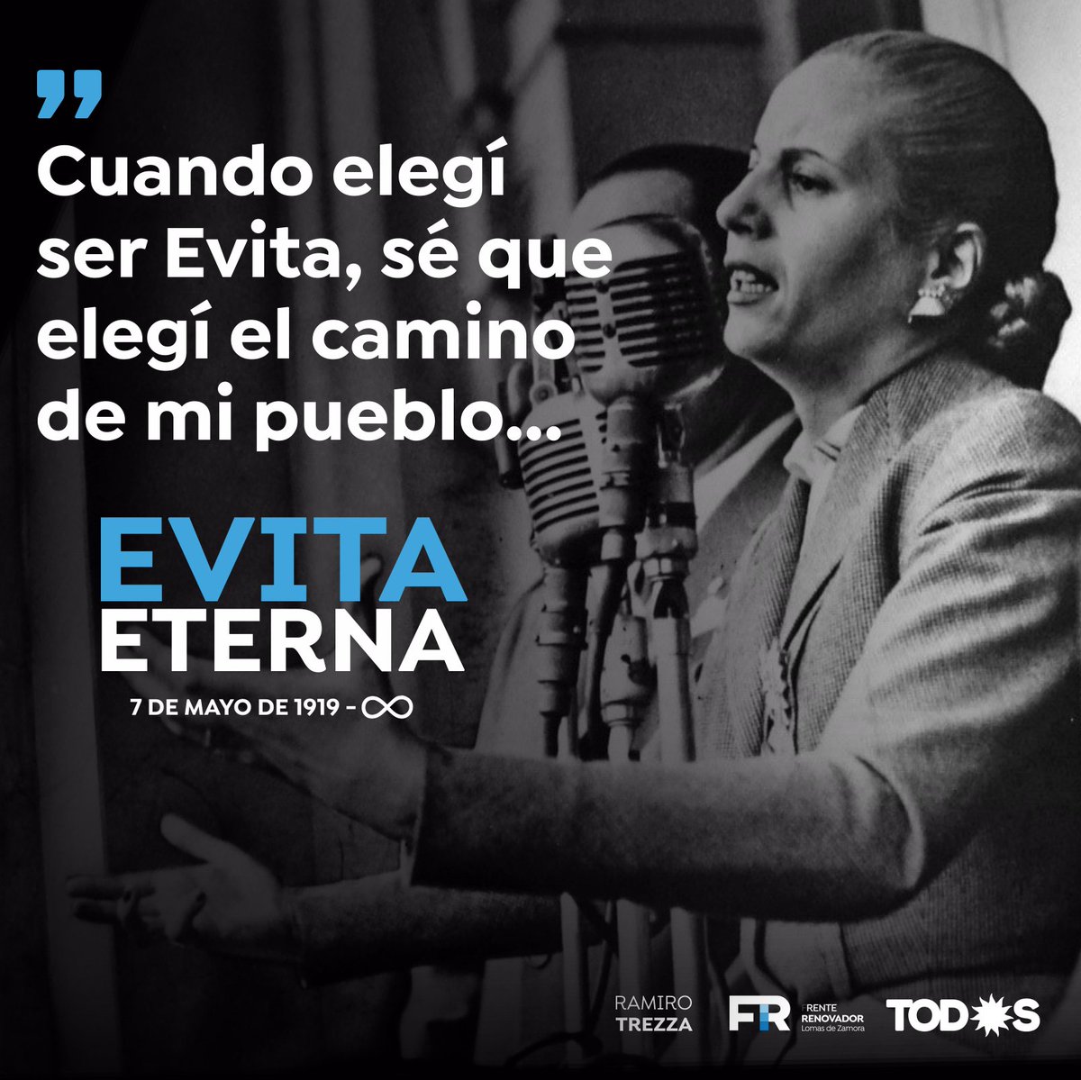RamiroTrezza's tweet photo. EVITA
103 años.
#EvitaEterna ❤️ https://t.co/ersCAowILZ