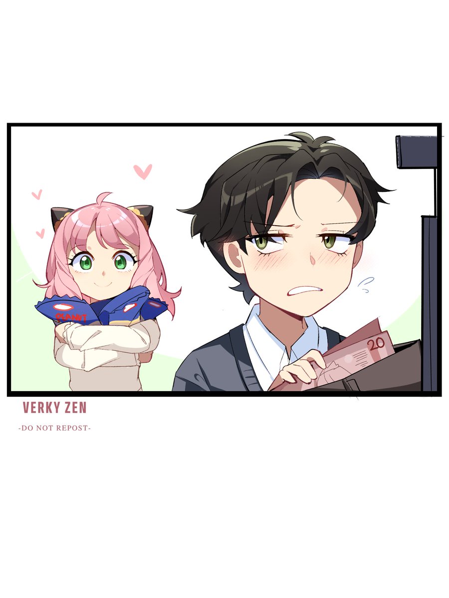 Verkyzen's tweet photo. Peanut Shopping 🛒

「#SPY_FAMILY #SPYxFamily #スパイファミリー  #ダミアニャ  」 https://t.co/sGavcEN5vr