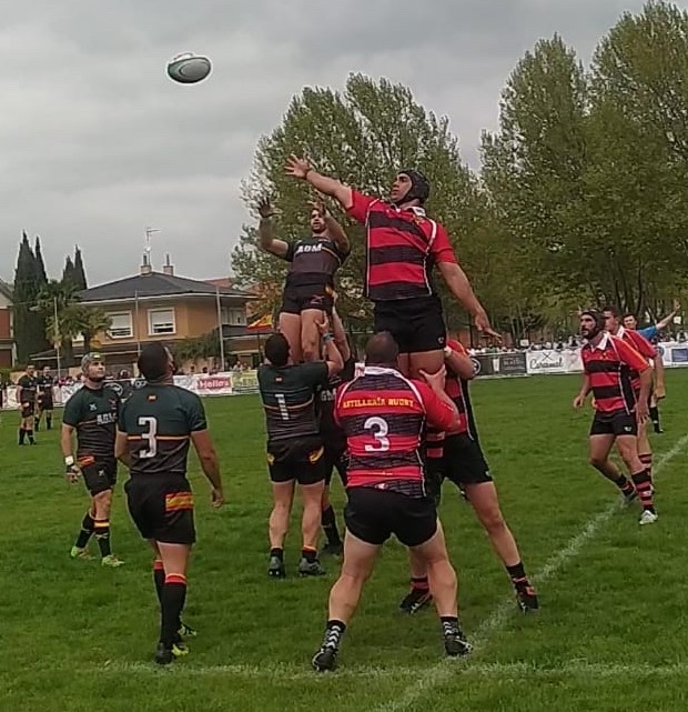 EjercitoTierra's tweet photo. Casi 500 jugadores disputaron, en Arroyo de la Encomienda #Valladolid, el VII Campeonato de Rugby 🏉 del #EjércitodeTierra. Donde los equipos masculino y femenino de la Academia General Militar @MADOC_ET se impusieron al resto participantes ¡¡Enhorabuena!!
https://t.co/g2soo7VVge https://t.co/ToypQ5x5Dl