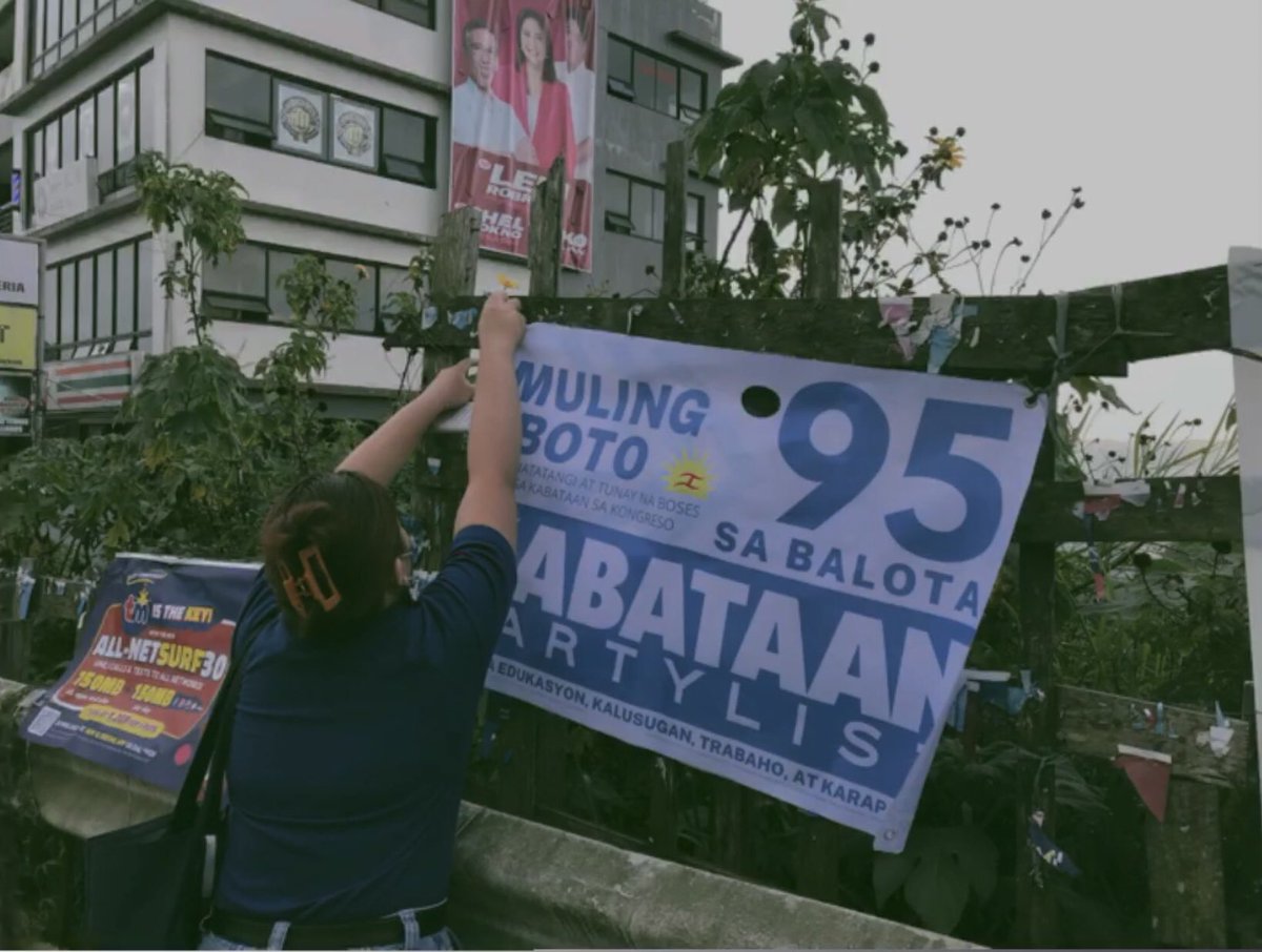 joemariequeen's tweet photo. Ako si Jomay Del Rosario. Ang aking boto ay para sa edukasyon, kalusugan, at karapatan. Ang aking boto ay para kina #LeniKiko! Kasama sina #16Colmenares, #37Labog, at ang  #95KabataanPartylist!

Ipanalo ang taumbayan, ipanalo natin 'to!

💖💙 https://t.co/9SBxJSTOKT