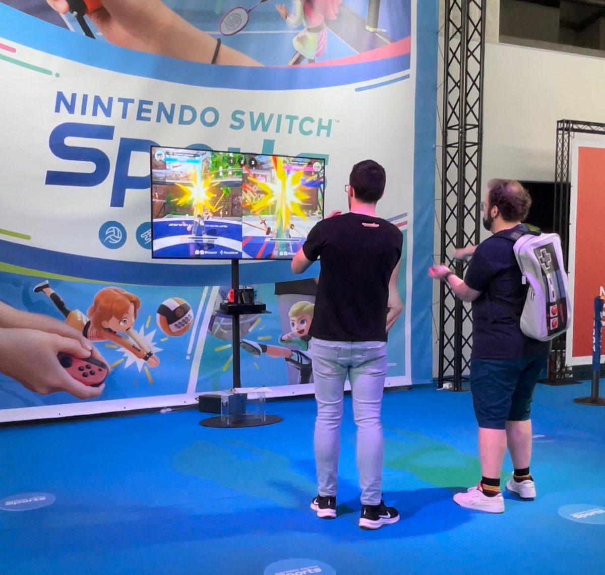 apiqu_'s tweet photo. #NintendoSwitchSportsEnElComic https://t.co/pQMAyQMLIc