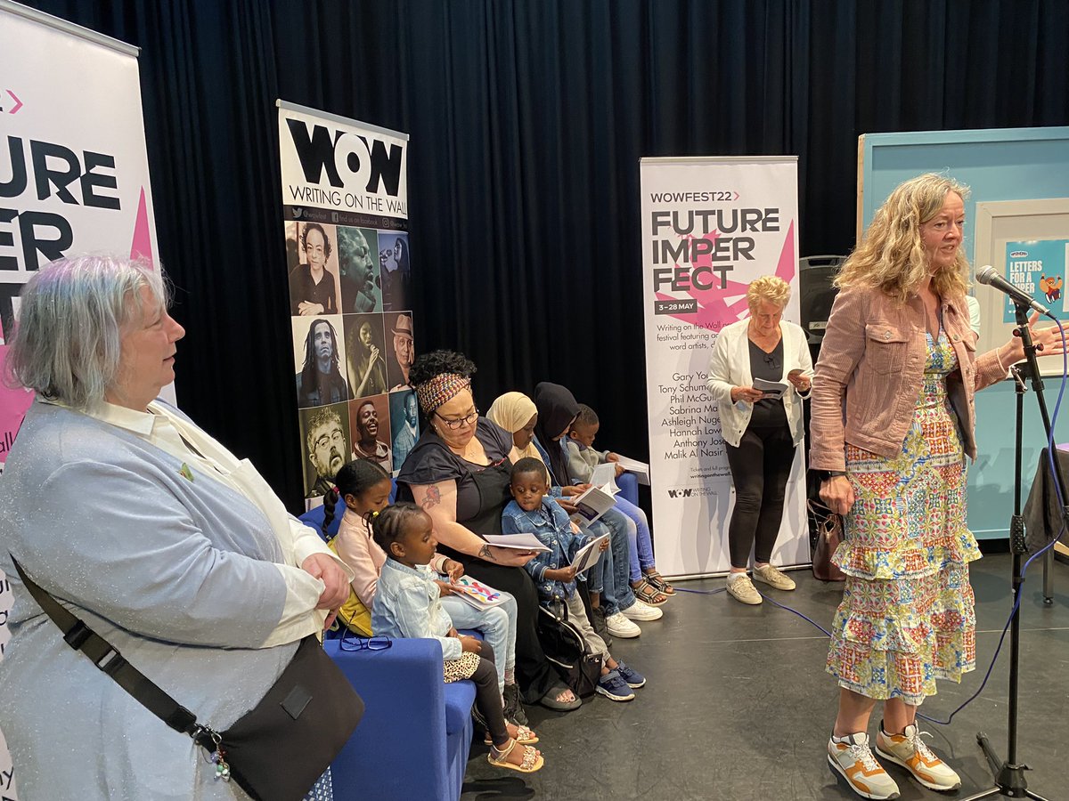 movver's tweet image. Such talent from the young writers on our Humanise Project launching their book with partners @OneSeptemberArt and lead writer @sarah_mac_witer