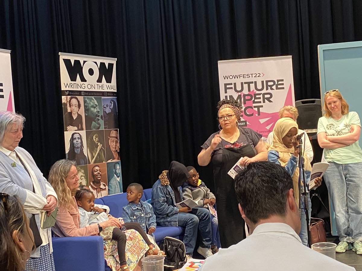 movver's tweet image. Such talent from the young writers on our Humanise Project launching their book with partners @OneSeptemberArt and lead writer @sarah_mac_witer