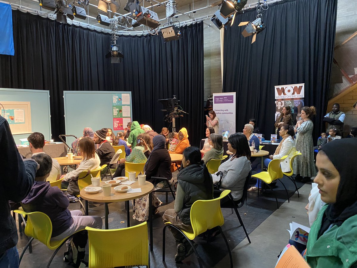 movver's tweet image. Such talent from the young writers on our Humanise Project launching their book with partners @OneSeptemberArt and lead writer @sarah_mac_witer