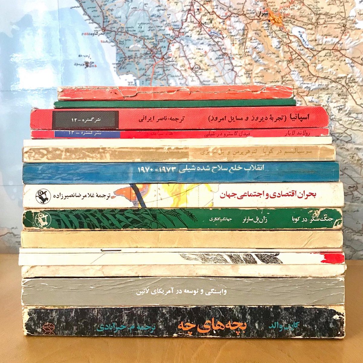 Mauriello_R's tweet photo. New acquisitions, ready to join my #privatelibrary.
Nuevas adquisiciones, listas para añadirse a mi #bibliotecapersonal. 🥰💪🏼🧠📚👨🏼🏫
#books #bookstagram #bibliotecaprivada #historia #iran #américalatina #latinamerica #revolución #revolution https://t.co/4UnZBXjA3U