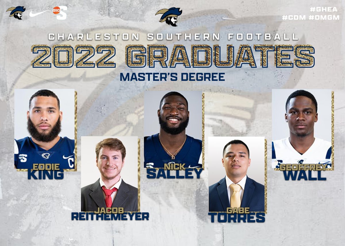 CSU_FB's tweet photo. Congratulations to the 15 members of our Buccaneer Football Ministry that graduate today!

#GHEA #CDM #DMGM #SOUL https://t.co/qRSUMPAcgN
