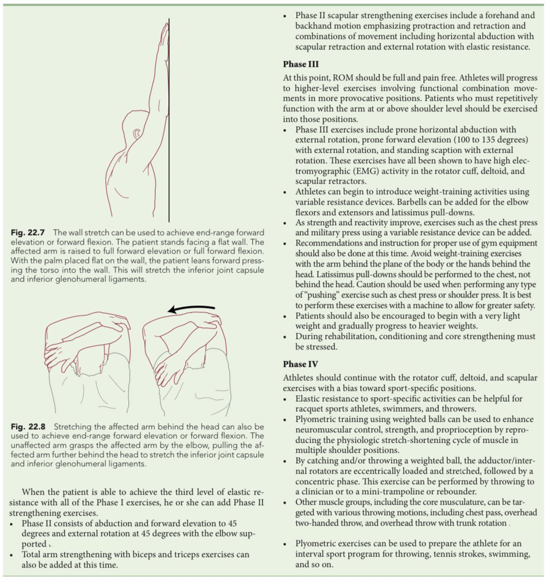 PT_anas4's tweet photo. 🔻بما انه راجعين للدوام وكثير منا يواجه حالات التهاب في اوتار الكتف 
(Rotator cuff tendinitis) 

⚠️ وهوا شائع في مختلف الرياضات التي تتضمن استخدام متكرر للكتف فوق مستوى الرأس مثل:
كرة السلة ⛹️‍♂️
كرة الطائرة 🤾‍♂️
السباحة 🏊‍♂️

هذا بروتوكول تأهيلي للتمارين على اربع مراحل 🔢 https://t.co/7yzHX215wL