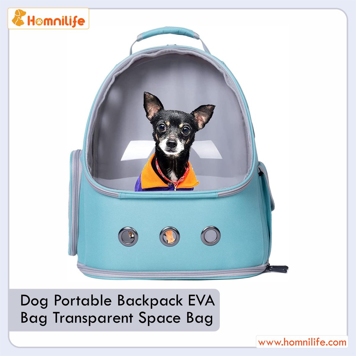 Homnilife_US's tweet photo. “Before you get a #dog, you can’t #quite imagine what
#living with one might be #like; afterward, you can’t #imagine living any other way.”So why #leave them #alone even for a single sec. with #Transparent Space Bag by #Homnilife
Visit us: https://t.co/TKnX1WwF3j https://t.co/QhA07QzFsw