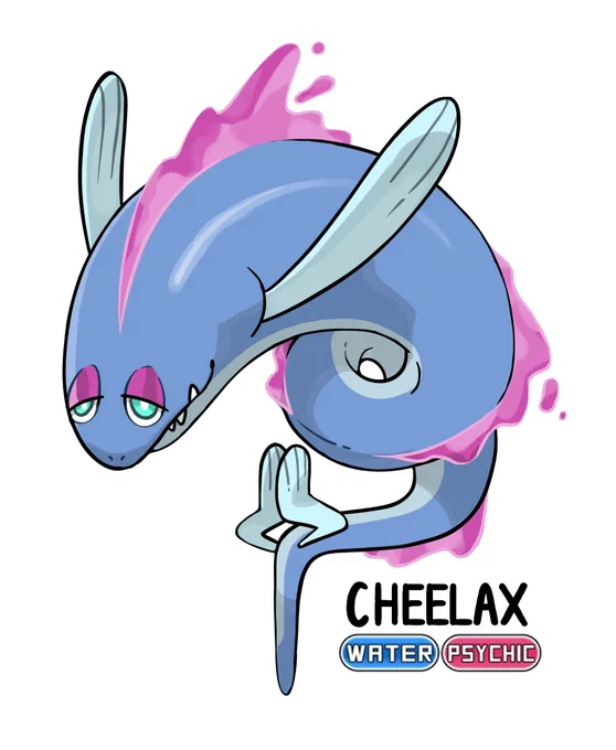 fakemon conceptualized by the @UnderdogsGroup in their podcast and drawn by myself 🤗 