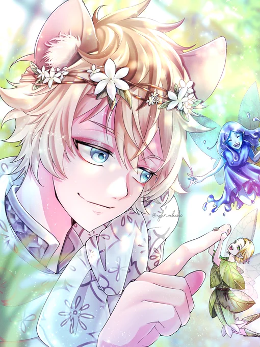 戯れ🧚‍♀️

※フェアリーガラ捏造
 #twstファンアート 