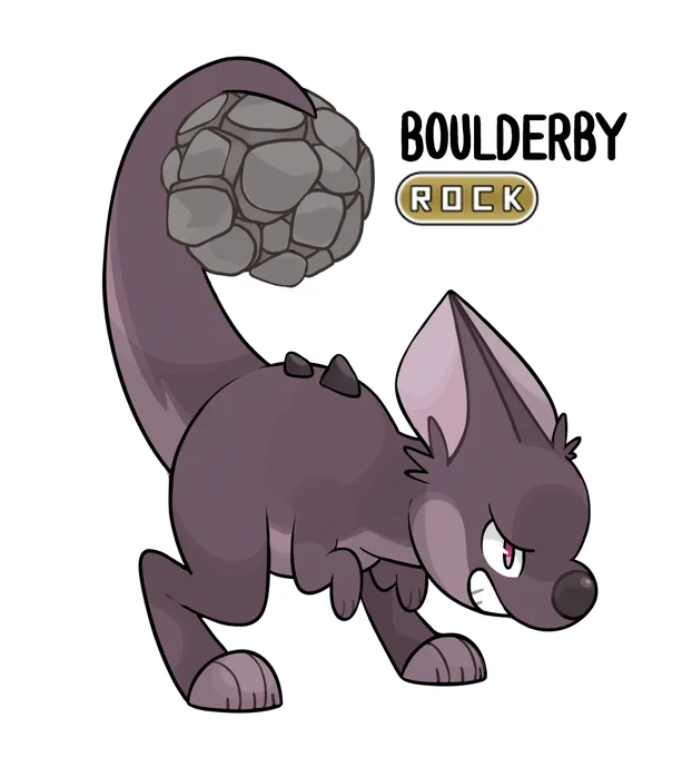 fakemon conceptualized by the @UnderdogsGroup in their podcast and drawn by myself 🤗 