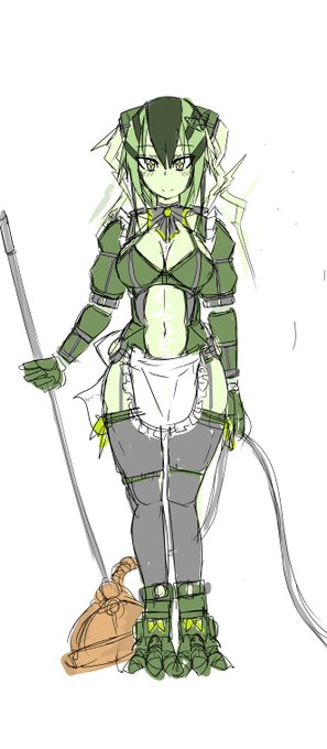 スケブで描いた子です 