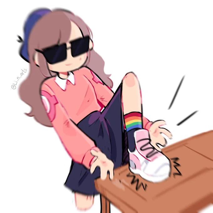these socks? iconic. 