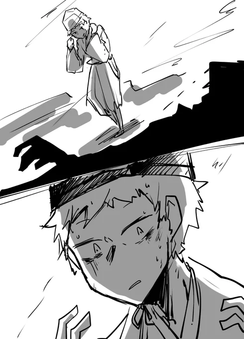 #天落記ネタバレ
 #天落記絵巻

「again」 
