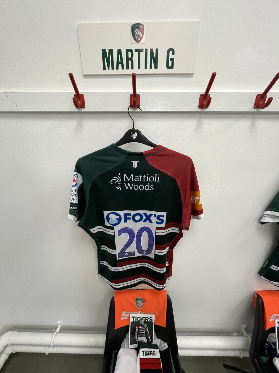 LeicesterTigers's tweet photo. Great to see George back! 

#LEIvLEI 🏉 #COYT 👊 https://t.co/E88ZmzPIUC