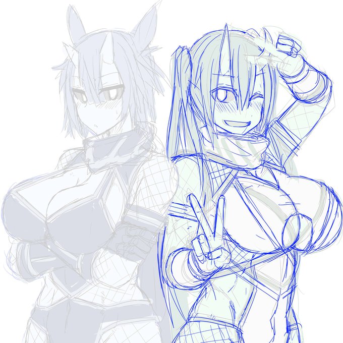 そこそこ納得できる顔のバランスになった 