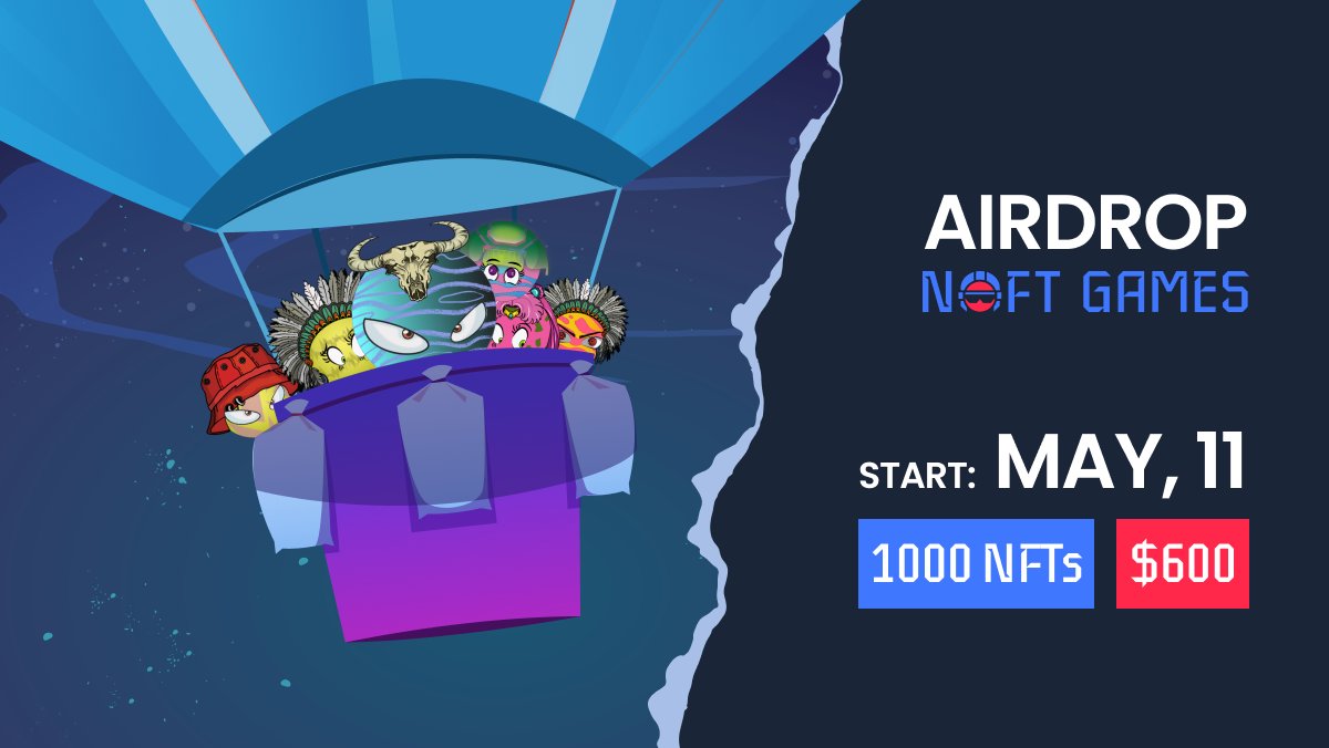 NoftGames's tweet photo. Hey, #NFTCommunity!
π₯We will launch our #AIRDROP VERY SOON!π₯
π₯Are you ready?
We want to share some details about our upcoming #AirdropProgram:
ππββπ
https://t.co/8eFSj7cdUX
Stay tuned for more information about our #NFTAirdrop.
And don't forget to follow usπ! https://t.co/KPeswyzWKx