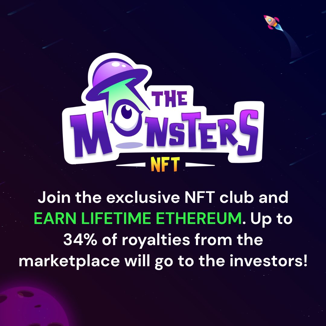 Want a WL Spot? 🛸💰
If you get whitelisted and buy 5 NFTs, you will get ETH for a lifetime on our staking site!😱

👉 Follow +Like ❤️ +RT 
👉 Join and invite 3 friends to our Discord!
👉 discord.gg/gqn4pcVDkb 

#WLGiveaway #NFTGiveaway #WL #Investors
#FreeNFTs #opensea #Rarity