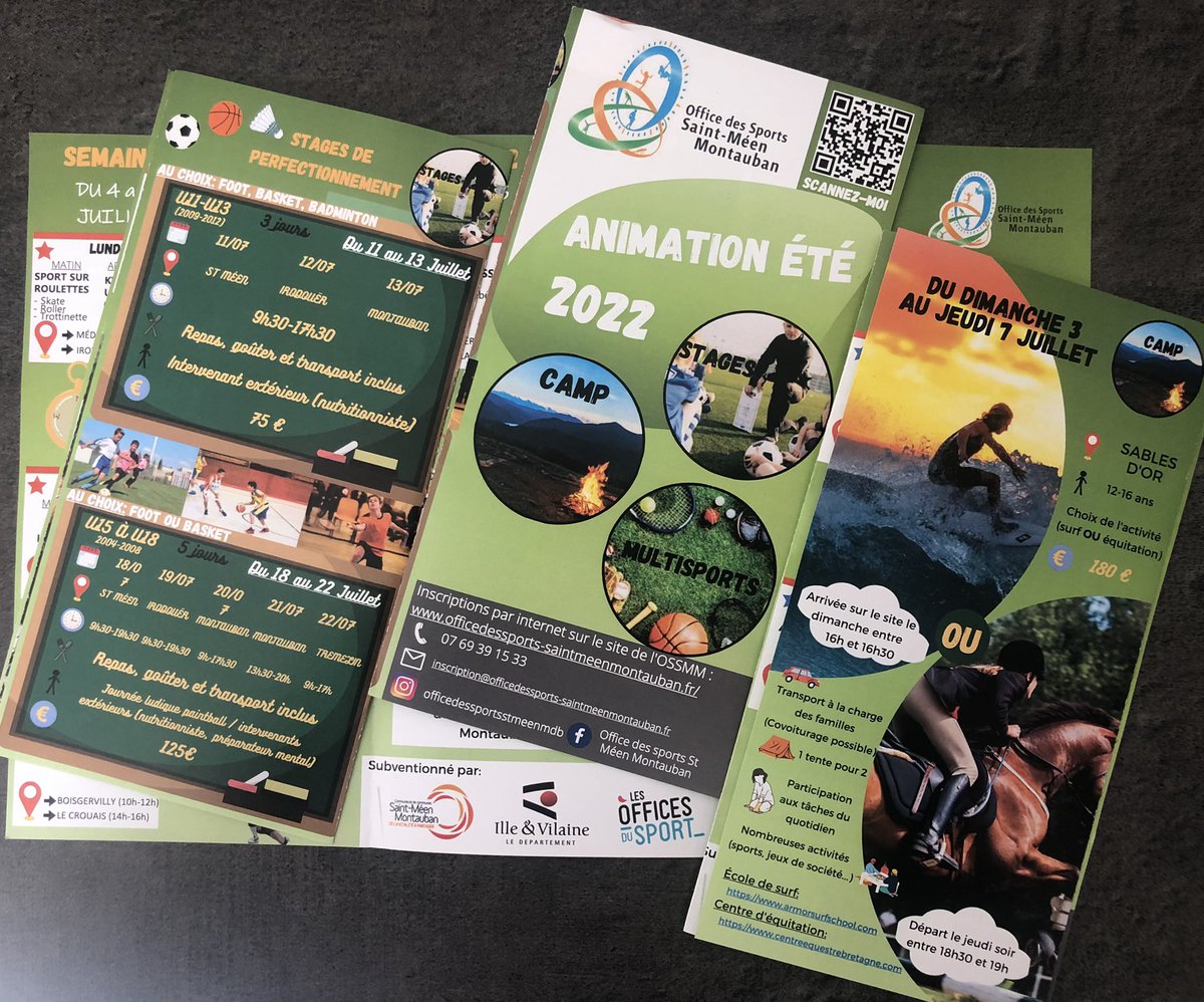 OSSMM35's tweet photo. Tout le programme des animations sportives de cet été est disponible sur https://t.co/oKqC3pBvq4 inscription en ligne https://t.co/tvqkMhSpiX