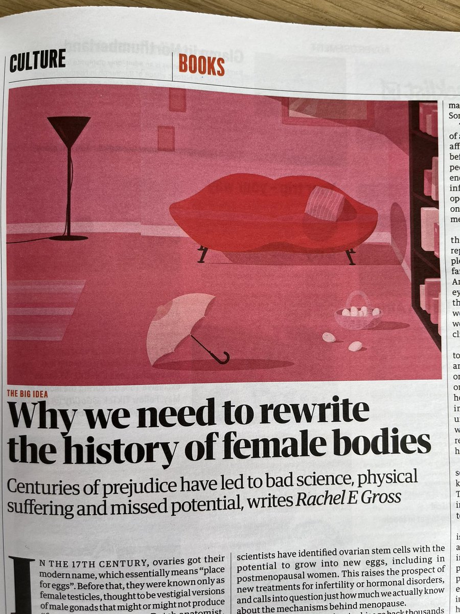 Todays Guardian. Well worth a read - mentions #endometriosis #menstruation and highlights lack of investment in reproductive health