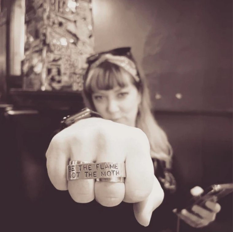 MerCuriosJewels's tweet photo. So grateful for this photo from my "happy" client. ❤️  Ring: https://t.co/bdvbc6YIWA https://t.co/4sQVJ079lS