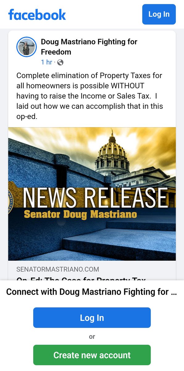 Fighting4PA's tweet photo. Hey @SenMastriano you're not allowed to block constituents from your social media platforms if you use them for legislative communications.

I can only see this when logged out.

#fight4pa #doug4gov @dougmastriano https://t.co/pGdHzJLhk3