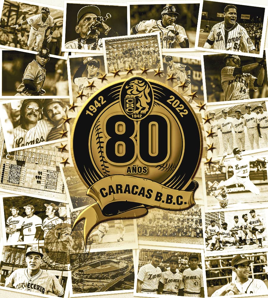 SaulG86's tweet photo. #LVBB Leones del #Caracas celebra sus 80 años con logo nuevo para la temporada 2022-2023 de la #LVBP.

Vía: @leones_cbbc https://t.co/atiaSDuCcW