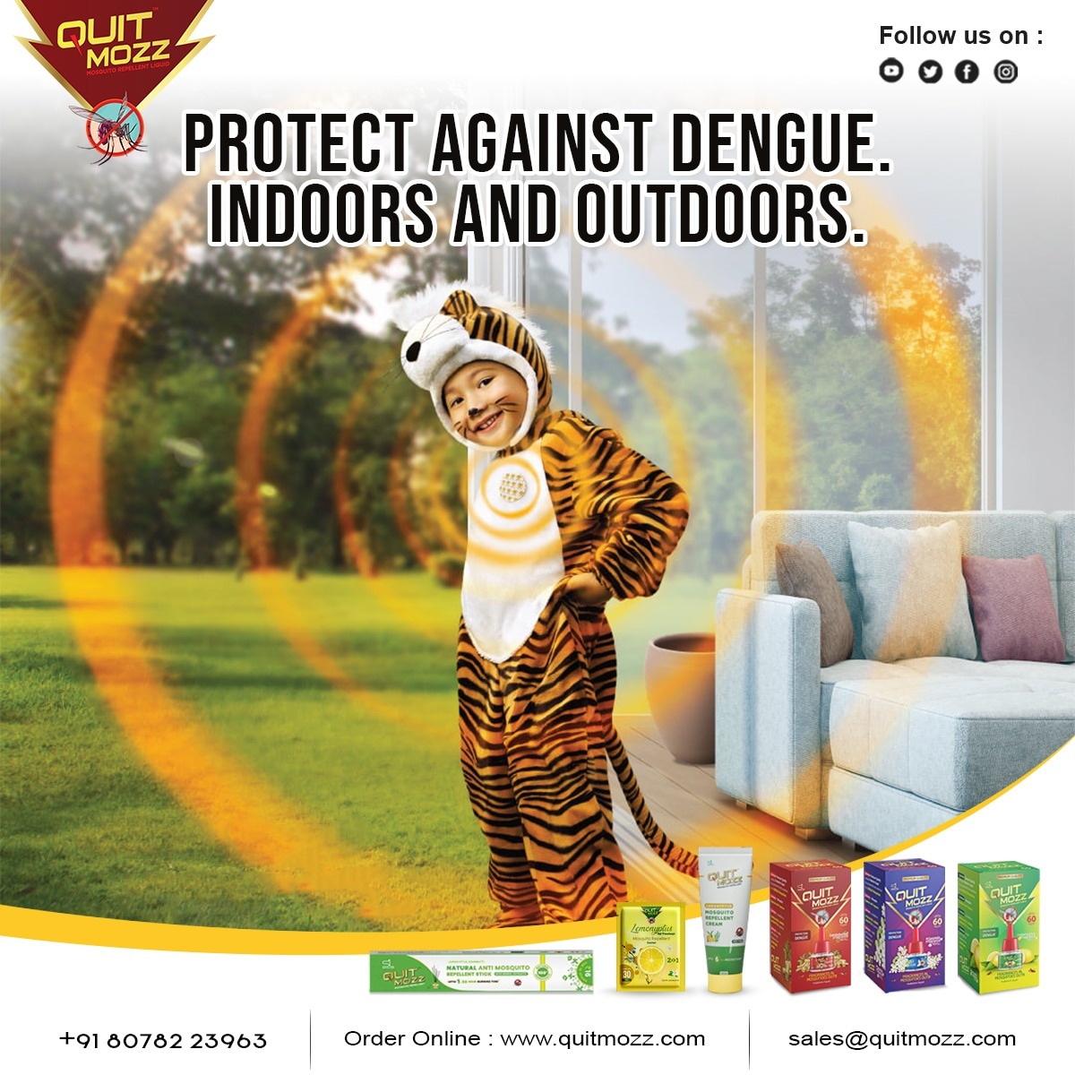 LabsSouthern's tweet photo. Stay protected from Dengue both indoors and outdoors with all-round protection of QuiMozz Range of Mosquito Repellents

#quitmozzmosquitorepellent #businessowner #entrepreneurship #distributorship #superstockist #supportsmallbusiness #protectfromdengue #quitmozzselfiechallenge https://t.co/TddiJ7SFSK