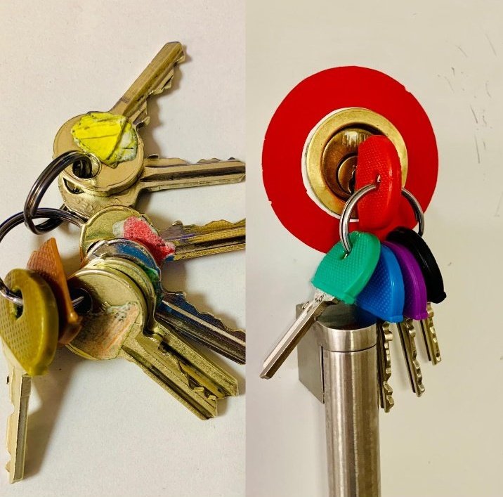 AicuSDM's tweet photo. Medication cupboard keys before and after! This will definitely save staff time and the frustration of trying to find the right keys to the right locks! This will also make life easier for our new colleagues joining us from LGH ITU with our reconfiguration 🔑 #weareoneteam https://t.co/lUbvaJ1BmZ