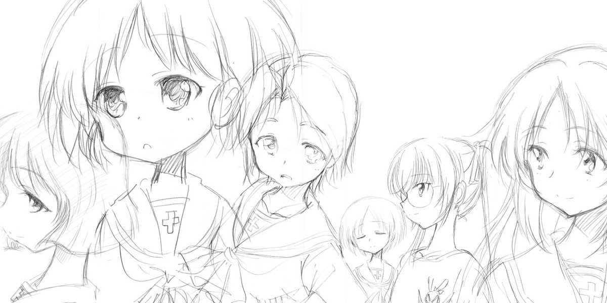 うさぎさんたち並べてみた 