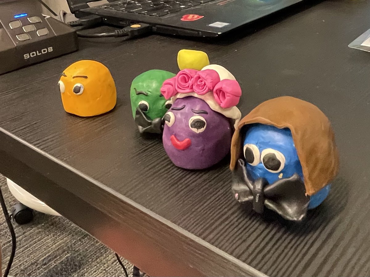 HESPrejeanPack's tweet photo. Shout out to these incredibly talented 5th graders @Wells5thgrade for sharing their claymation tips and tricks with my 3rd graders. #CFISDcreative They did a fantastic job teaching, and my students can’t wait to start on their very own. @Hamilton_Lions @CFISDEdTech https://t.co/xRhveFcYF9