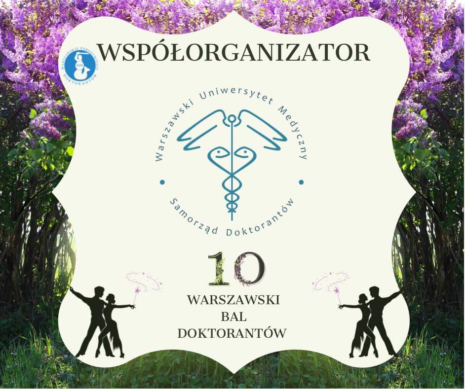 WPDedupl's tweet photo. Przedstawimy kolejnego współorganizatora jubileuszowej edycji Warszawskiego Balu Doktorantów czyli wspaniały Samorząd Doktorantów WUM 🥰💪🩺 https://t.co/E15ZUmedc4