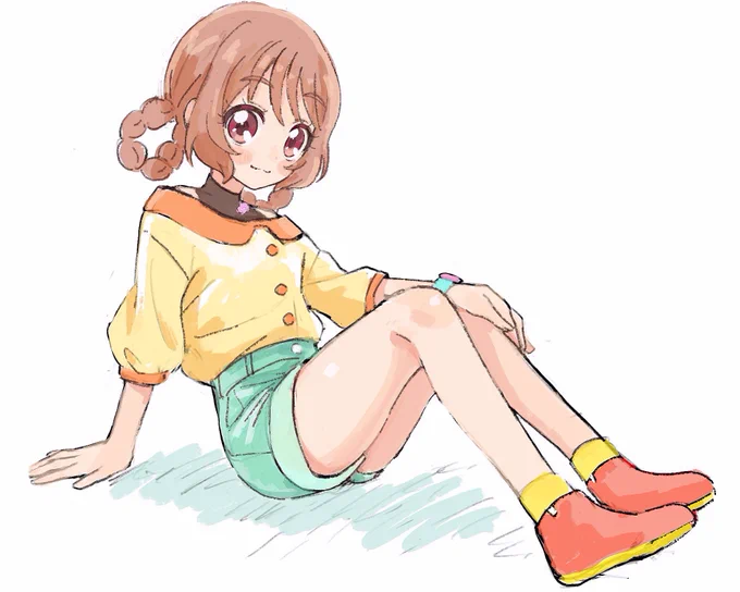 キュアヤムヤム/華満らんちゃん 💛
 #precure  #デパプリ 