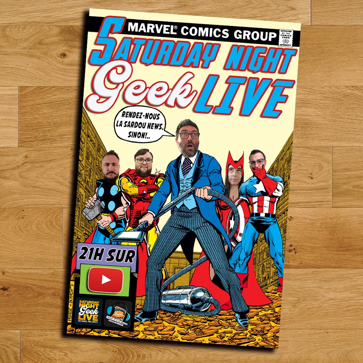 sngeekl's tweet photo. Ce soir en direct sur notre chaine youtube!
Le tout en compagnie de @comicsdiscovery !
On est pas à l'abris de passer une bonne soirée!
#geek #romangraphique #mudaison #sardou #popculture #lecturedumoment #urbancomics #paninicomics #geeklife #series #cinema #gestaltenbooks https://t.co/uFdbJCG2vH