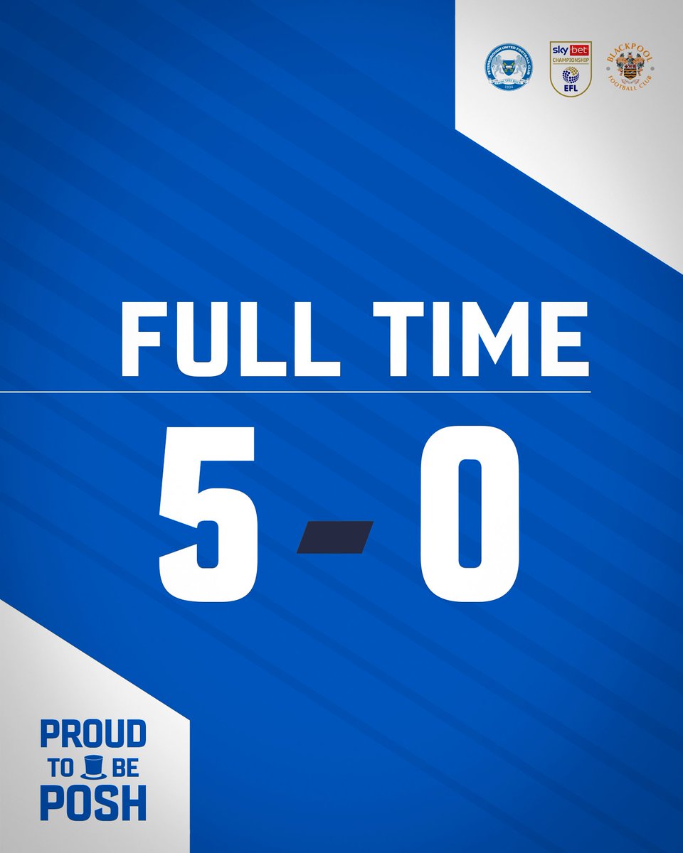 theposh's tweet photo. A 5⭐ performance to end our 21/22 season!

#pufc https://t.co/PwJwnEOLCb