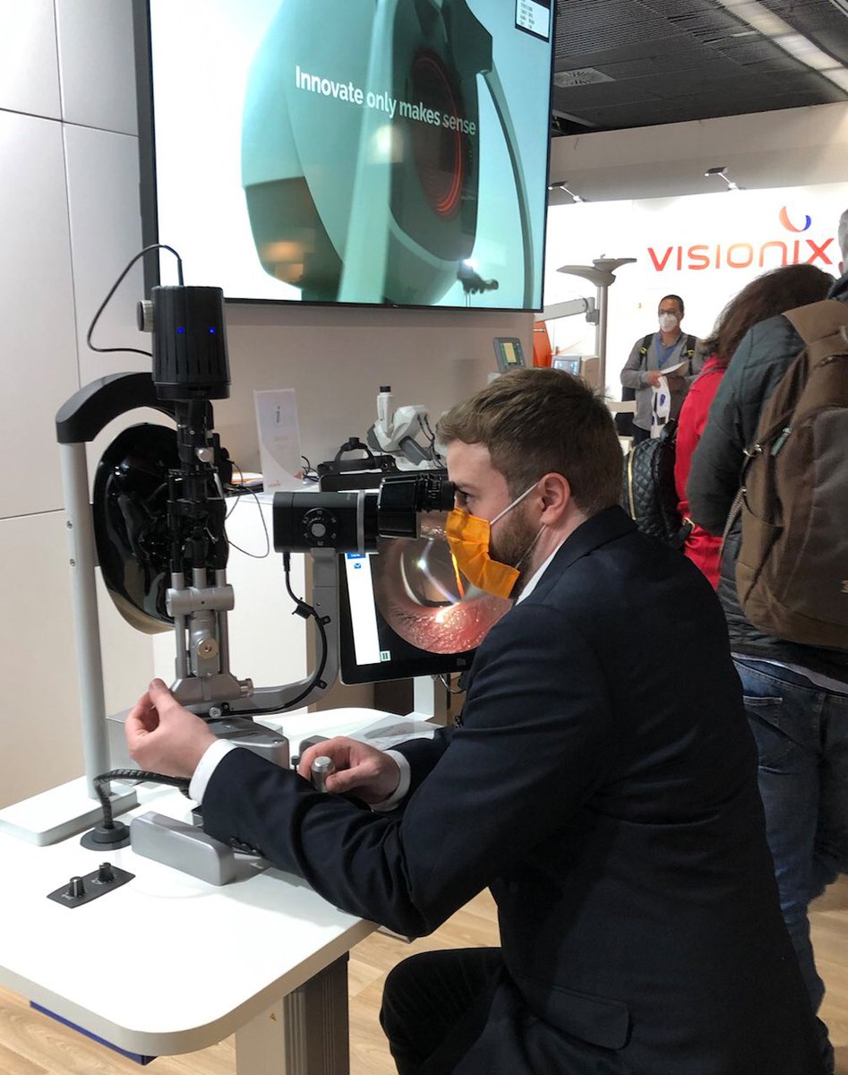 HS_Simulation's tweet image. #Eyesi Slit Lamp now at SFO2022 @VisionixGroup