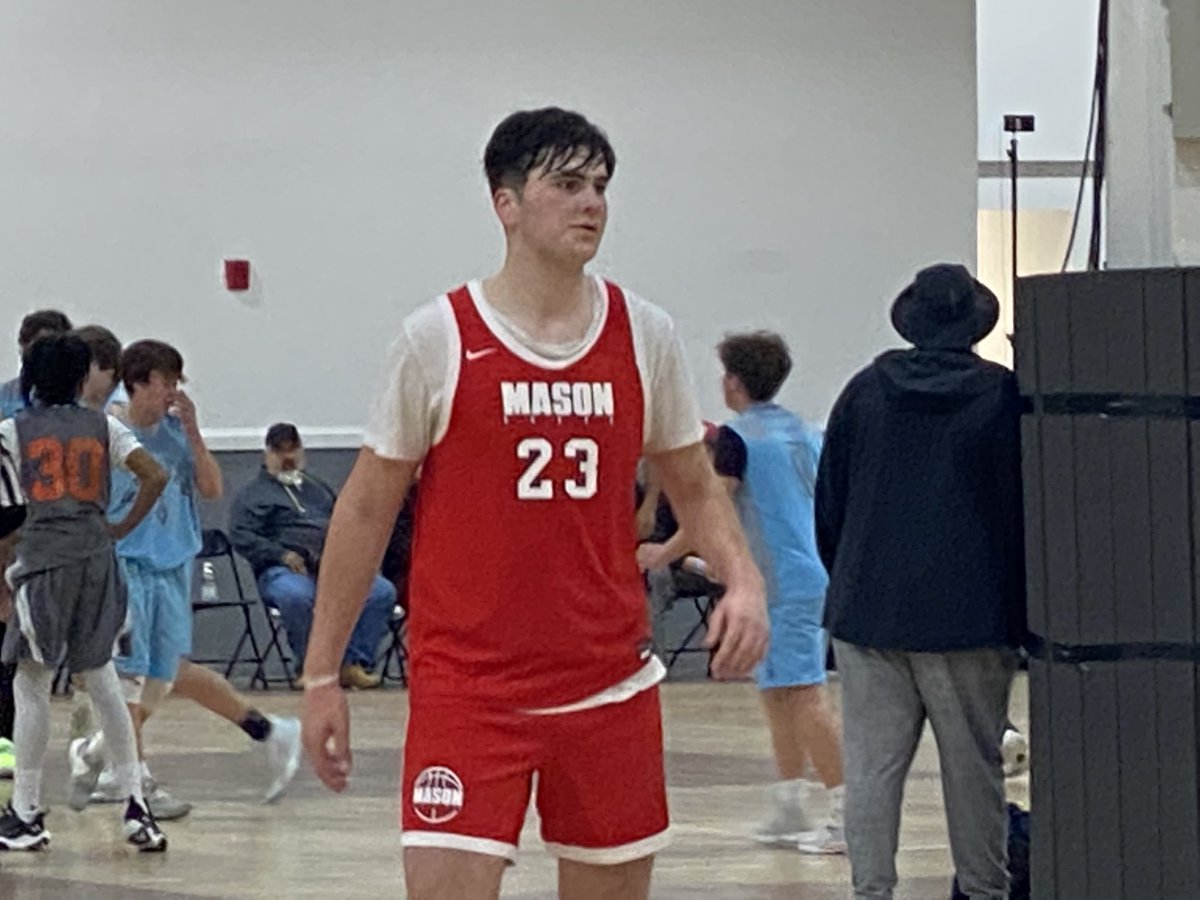 BigShotsGlobal's tweet photo. Mason Elite 2024 6’9 mobile big LIAM MIGNOGNA, a top big performer in 8AM session out of Hampton (PA) 

PETER KRAMER  6’4 Shooter of Shady Side Academy (PA) led team in scoring 

BRAYLON LITTLEJOHN quick Pg Hit Game winner 
#BIGSHOTS #PhillyPride https://t.co/tvwi88nWP7