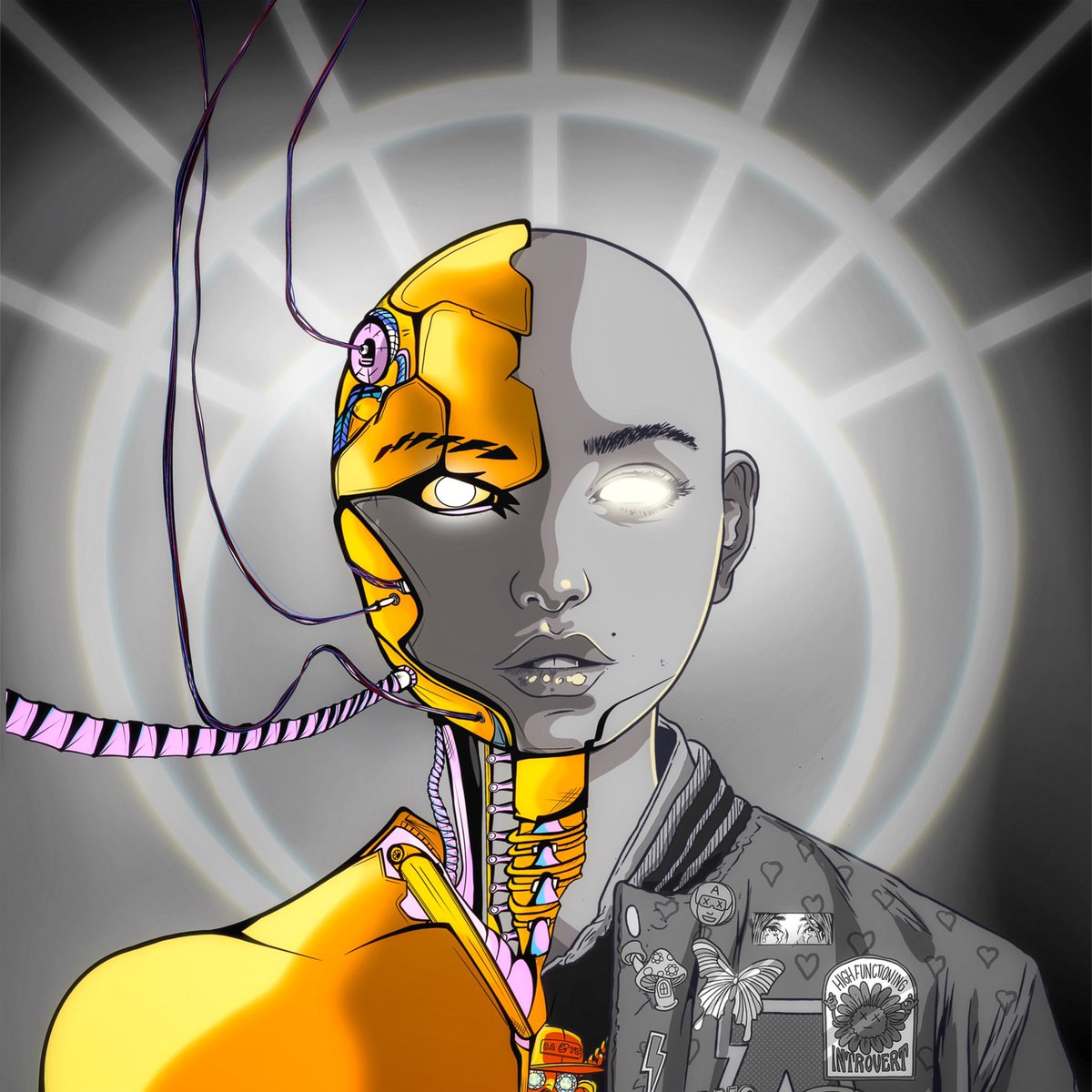 emX81Art's tweet photo. Hi fam❤️
Thank you @avril15NFT Nathan for being such a cool person and having a great community.
I actually don't like to manipulate other works but this somehow made me combine avril15 #68 with Dani yesterday. I hope you love it,I am a fan bro 🙏
A thank you goes to @RealKatoOG https://t.co/3V936w2RRX