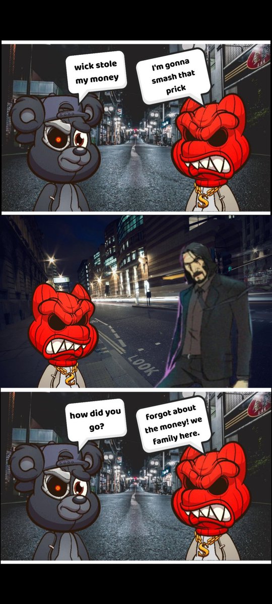 ThatSheepFelipe's tweet photo. Now I'm turning conversations in @killabearsnft discord into memes....true story. https://t.co/tLLp8bnhFJ
