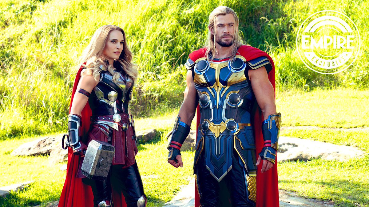 RT @Mar_Tesseract: Chris Hemsworth and Natalie Portman in Thor: Love and Thunder 

(Source: @empiremagazine) https://t.co/dLH6vDx3S7