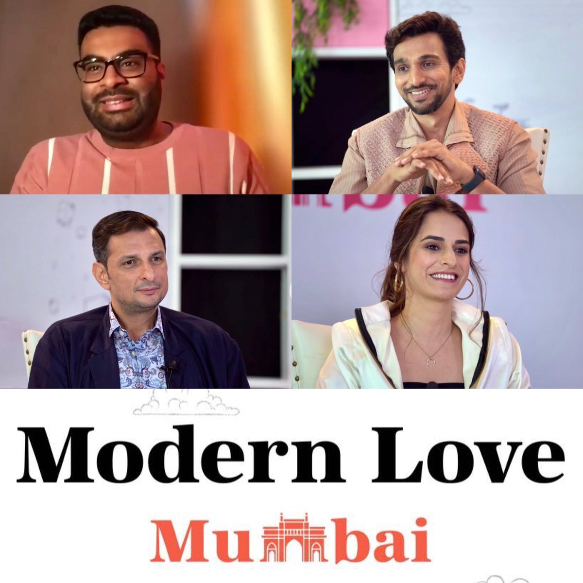 @mehtahansal’s ‘Baai’ segment in #ModernLove on #PrimeVideo feels so personal. A man coming out to his grandmother, its a homage to our #LGBTQIA community. Privileged to speak with actors #RushadRana, @pratikg80 & @Kashmira_Irani. Interview coming on @FilmeShilmy. #pratikgandhi