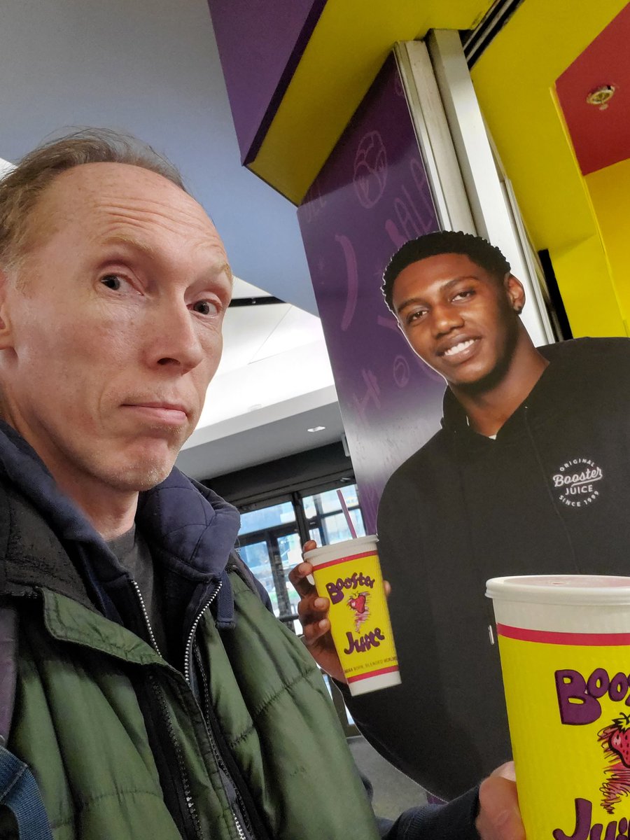 archiesince1989's tweet photo. #FuelUpwithRJBarrett @boosterjuice
If I was a celebrity, I would sign an endorsement deal with Booster Juice. https://t.co/f8MDW0i6bD