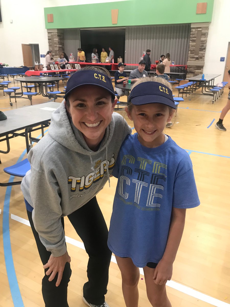 Coop’s Creations at the CTE Entrepreneur Fair &amp; Spring Fling. Coop learned how to use the embroidery machine, thanks Matukas.

@DrC_CTE <a href="/ctepta/">Cumberland Trace PTA</a> - thanks for offering a neat opportunity for the students. And to all those supporting Coop’s Creations!!!💙💛 #creativity #proudmom