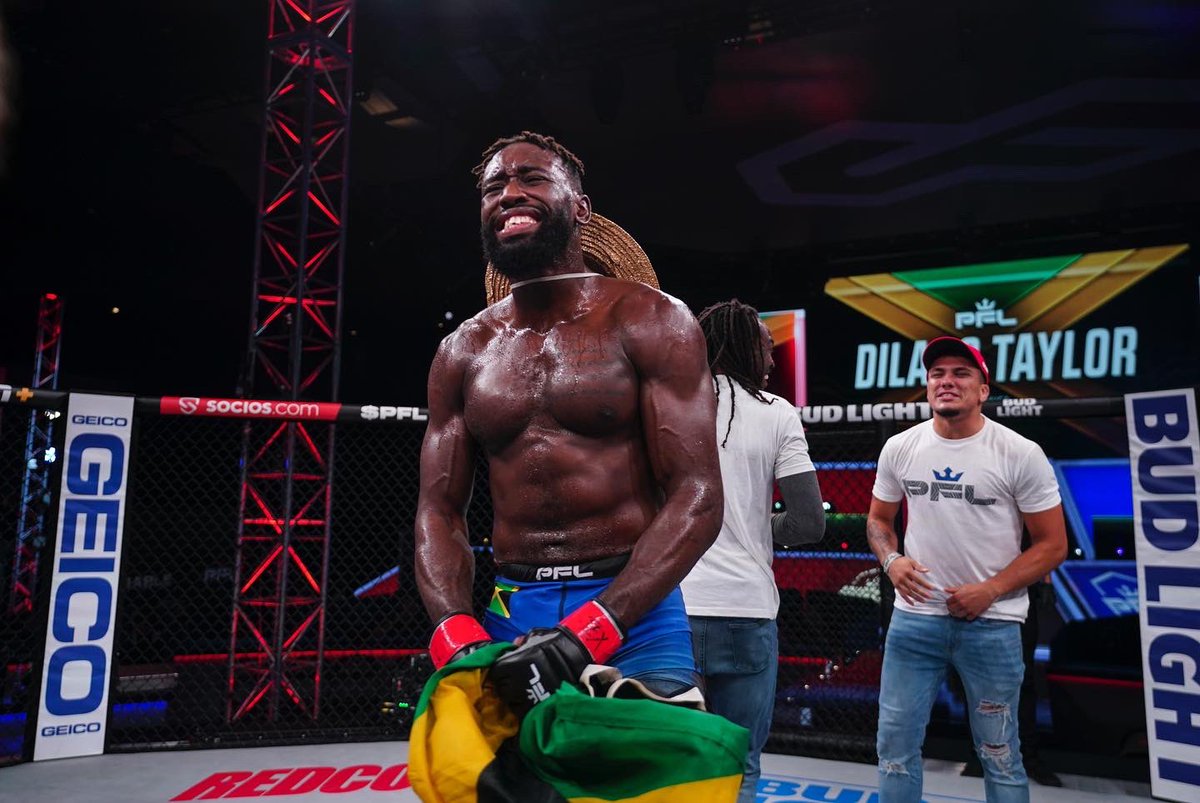 PostmanTaylor's tweet image. All Ive ever needed in my life was an Opportunity, I Promise I won’t fumble!
My Team, Family and Friends thanks for your consistent support! On our way to the top! ☝🏿 @MmaSanford @PFLMMA