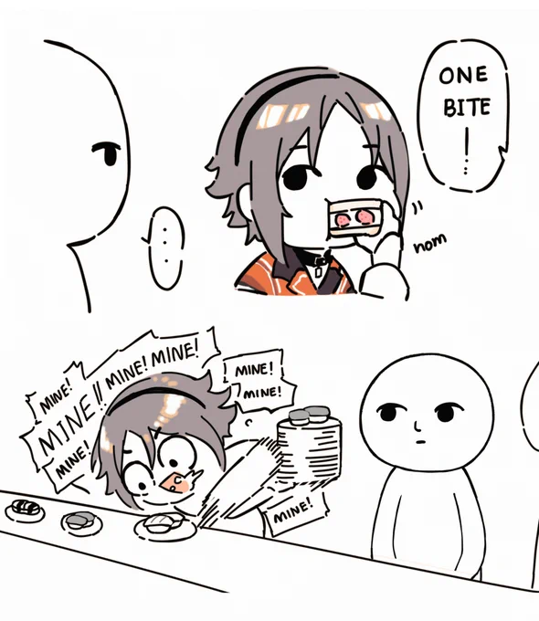 「・・・・」
#MystArt 🍰🍣 