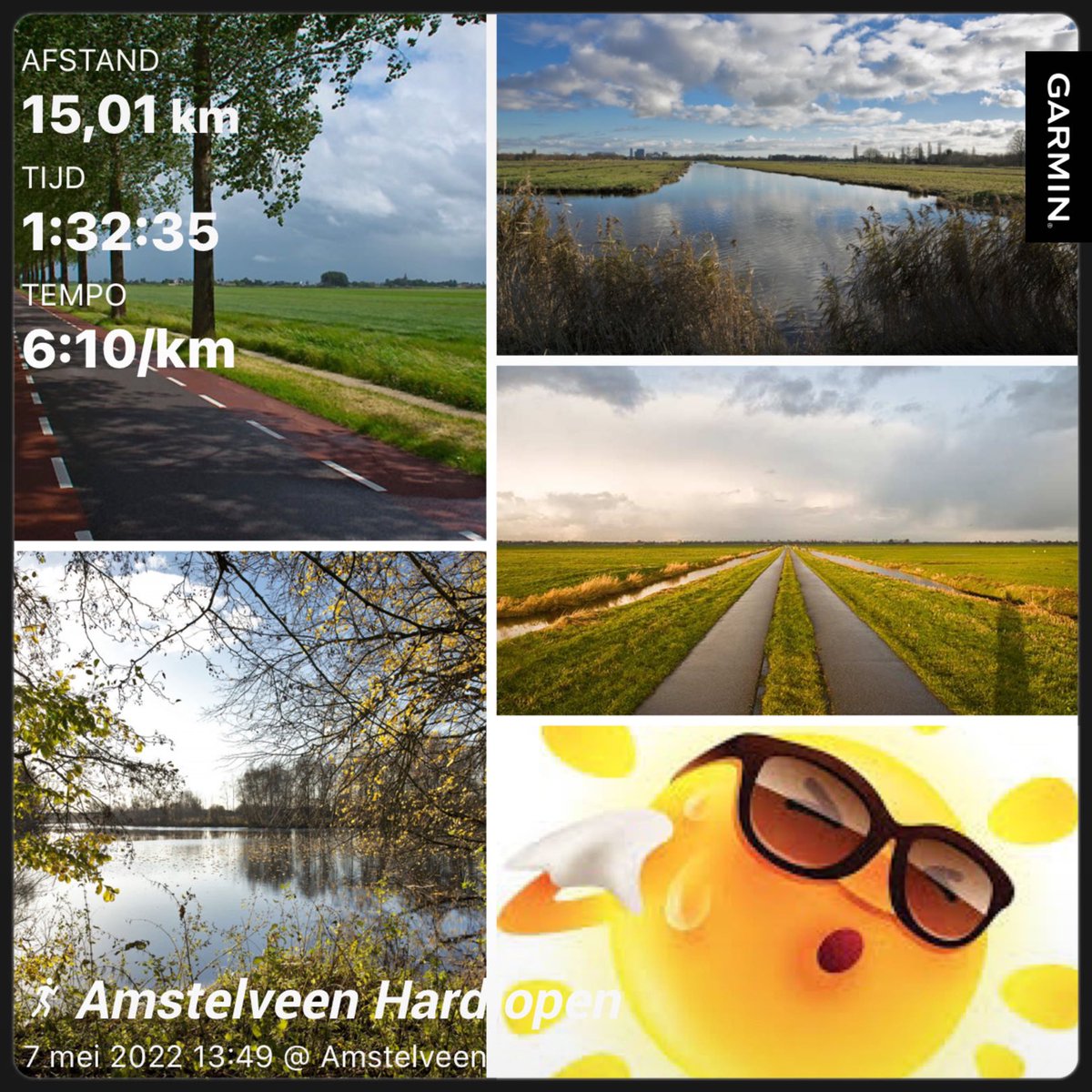aeilm's tweet image. Beat the sun ☀️ run 🏃🏾‍♀️ ⁦@loopmaatjes⁩ #loverunning #soaking(s)we(a)t #notthateasy ⁦@hardloopvriend⁩ Nice sporty weekend 👍🏽✌🏽 and happy Mother’s Day 👩 ❤️