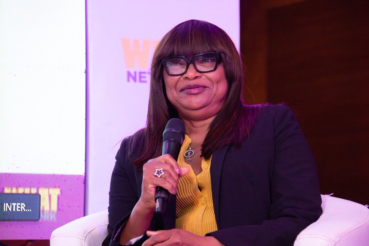 LISinternationl's tweet photo. Chairperson of @TheNWFL, Aisha Falode spoke on the positive reform the league has been undergoing during a panel session facilitated by the Super Falcons Media Officer, Oluchi Tobechukwu.
#LIS2022 #TakingTheNextSteps https://t.co/EcjIPlpB85