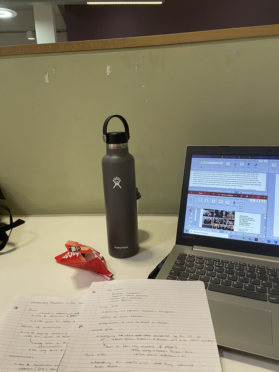 In other news, final days of the degree. Roll on Tuesday 🎉